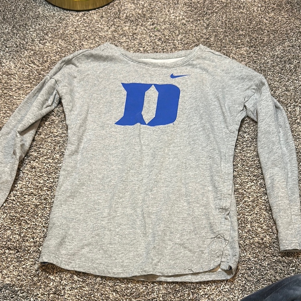 Duke Nike Women’s Long Sleeve Top Size XS